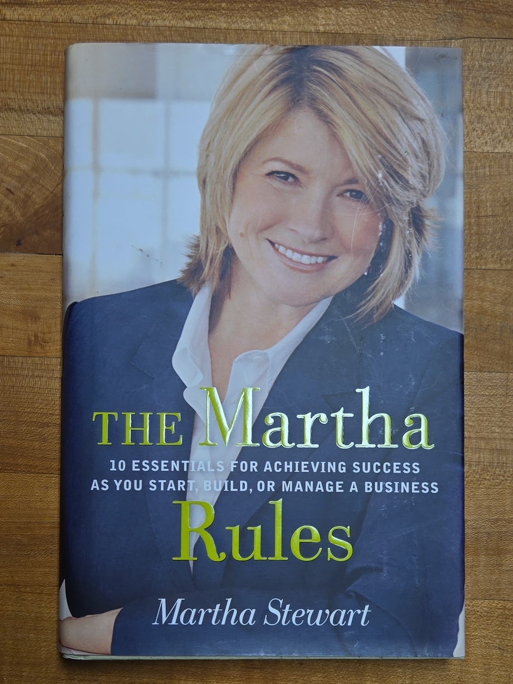 Martha Stewart The Martha Rules Hardcover - Blue Cover